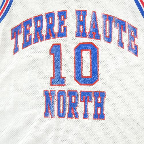 Basket-ball - Russell Athletic Maillot Terre Haute North Vigo Patriots 10 1983–1996 Made in USA Taille L #QWE1392 - photo 8