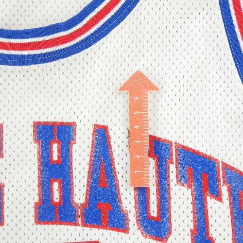 Basket-ball - Russell Athletic Maillot Terre Haute North Vigo Patriots 10 1983–1996 Made in USA Taille L #QWE1392 - photo 8