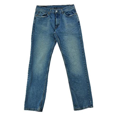 Levi Strauss Jean Levis 514 Straight Fit Taille W32/L32 Homme Bleu #QWE4181