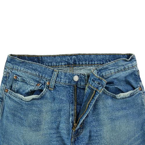 Sportswear - Levi Strauss Jean Levis 514 Straight Fit Taille W32/L32 Homme Bleu #QWE4181 - photo 9