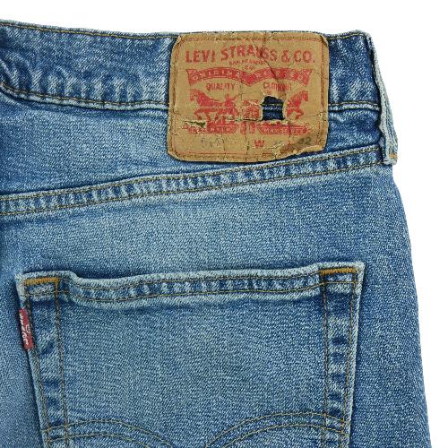Sportswear - Levi Strauss Jean Levis 514 Straight Fit Taille W32/L32 Homme Bleu #QWE4181 - photo 9