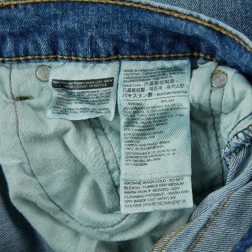 Sportswear - Levi Strauss Jean Levis 514 Straight Fit Taille W32/L32 Homme Bleu #QWE4181 - photo 9