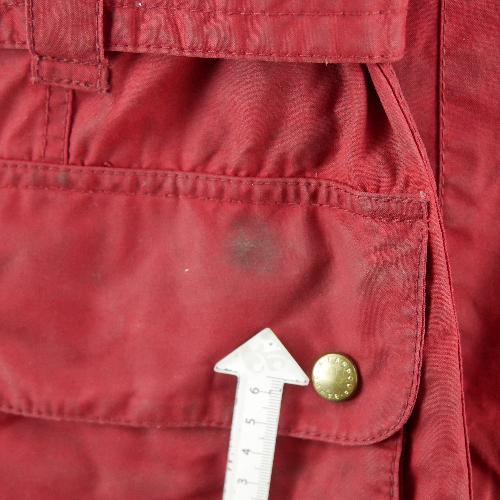 Randonnée / Trek - Barbour Blouson Rainbow wax huilé Femme Taille S Rouge #QWE1111 - photo 9