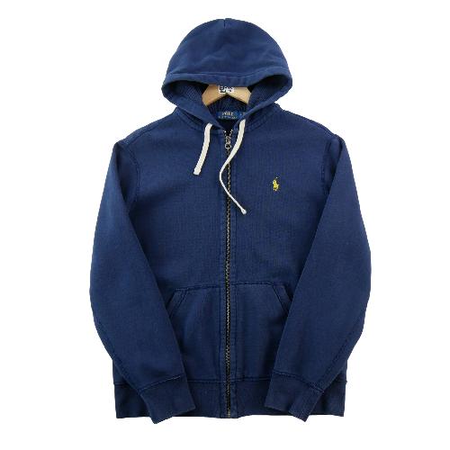 Polo Ralph Lauren Sweat à capuche Fleece Full-Zip Hoodie Pony brodé jaune Homme Taille M