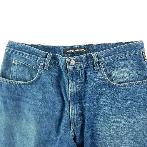 Sportswear - Versace Jean Taille W34/L30 Homme Bleu - photo 9