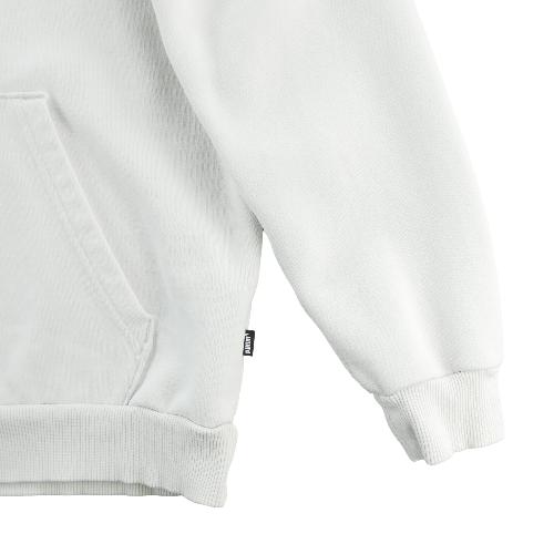 Sportswear - Puma Sweat à capuche Logo imprimé Effet bleu irisé Capuche à cordon Homme Taille M Blanc - photo 7