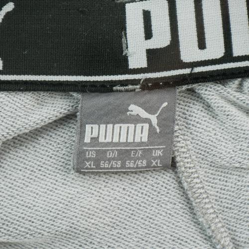Sportswear - Puma Jogging Essentials Logo Pants Jogger à bords-côtes Molleton gris chiné Homme Taille XL - photo 6