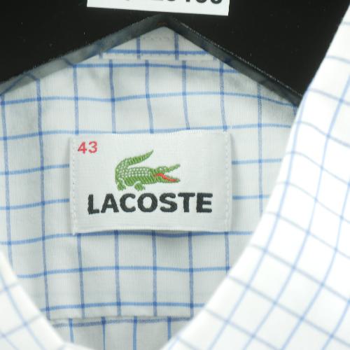 Basket-ball - Lacoste Chemise classique Homme Taille L à carreaux Blanc - photo 7