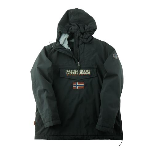 Napapijri Parka Rainforest W Wint 4 Regular Fit Taped Seams Homme Taille 2XL Noir