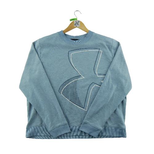 Under Armour Sweat ColdGear loose-fit crew Coupe Loose Grand logo UA Femme Taille 2XL