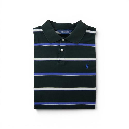 Golf - Polo Ralph Lauren Polo manches courtes Homme Taille L Noir - photo 9