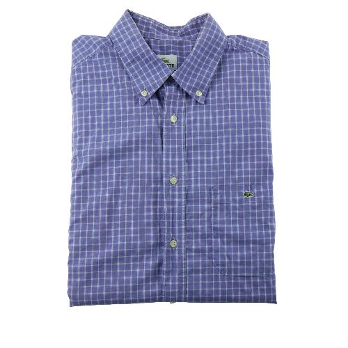 Fitness / Cardio training - Lacoste Chemise classique Homme Taille L à carreaux Violet - photo 7