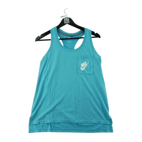 Nike Débardeurs Signal Lifestyle Tank Coupe ample Dos nageur Femme Taille M Turquoise