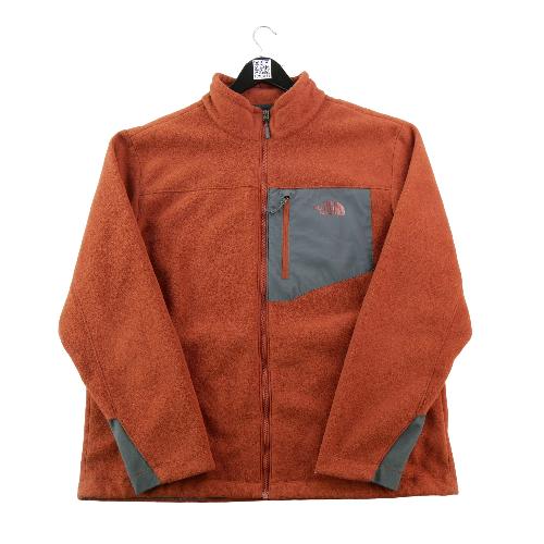 The North Face Veste polaire Chimborazo Full Zip Coupe décontractée Homme Taille XL Orange