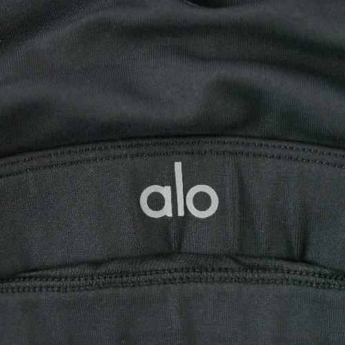 Course à pied trail - Alo Brassières Peak Asymmetrical Sports Bra Cutout W9125R Femme Taille XS Noir - photo 4