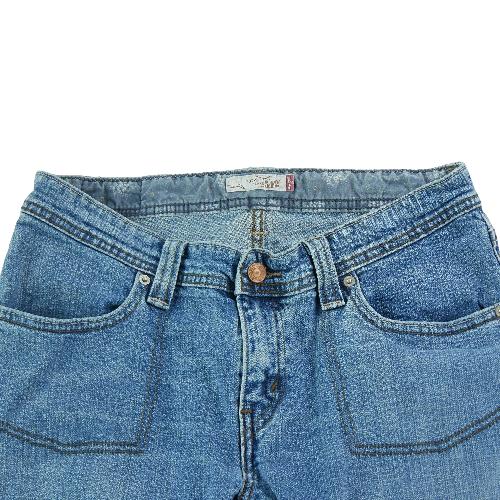 Sportswear - Levi Strauss Jean Levis 542 Low Flare Taille W32/L32 Femme Bleu clair - photo 7