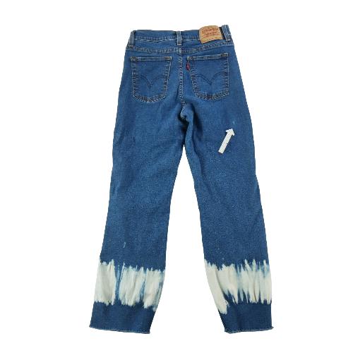 Sportswear - Levi Strauss Jean Levis 512 Perfectly Slimming Boot Cut Taille W27/L30 Femme Bleu - photo 9