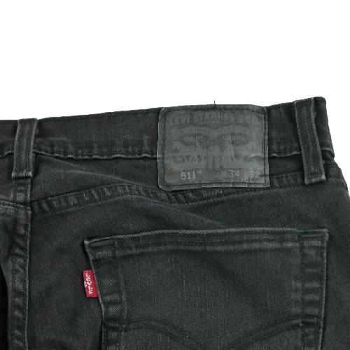 Sportswear - Levi Strauss Jean Levis 511 Slim Fit Taille W34/L32 Homme Noir - photo 8