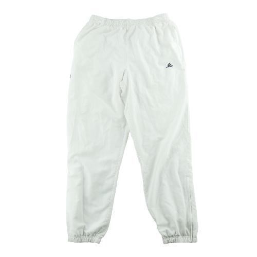 Adidas Jogging Coupe droite Y2K Doublure coton mélangé Chevilles zippées Homme Taille XL