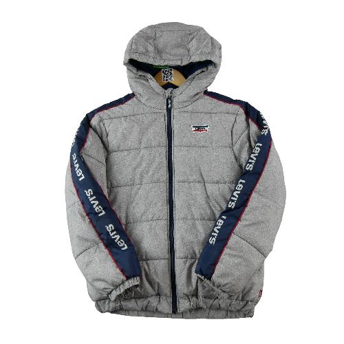Levi Strauss Doudoune Levis Homme Taille XS Gris