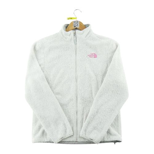 The North Face Veste polaire Osito Coupe standard Logo rose brodé Femme Taille M Blanc