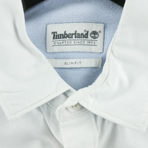 Sportswear - Timberland Chemise classique Homme Taille S uni Blanc - photo 8