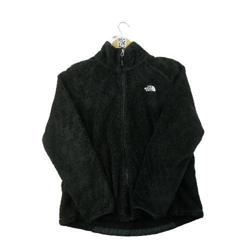 The North Face Veste polaire Osito Polaire effet peluche Zip intégral Femme Taille L Noir