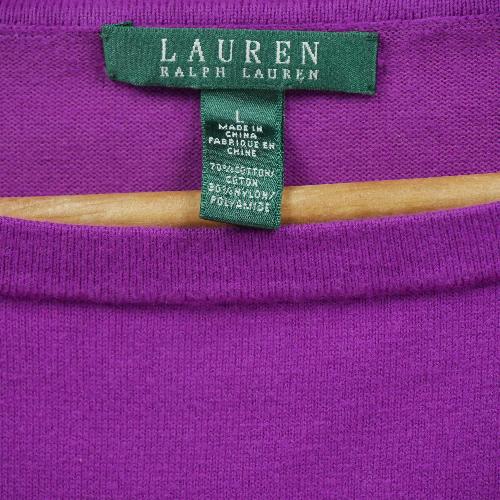 Sportswear - Ralph Lauren Pull Femme Taille L Violet - photo 7