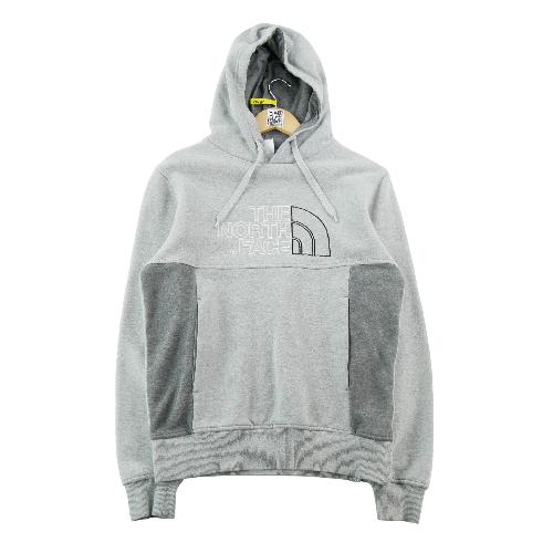 The North Face Sweat à capuche Hoodie à empiècements contrastés Homme Taille S Gris