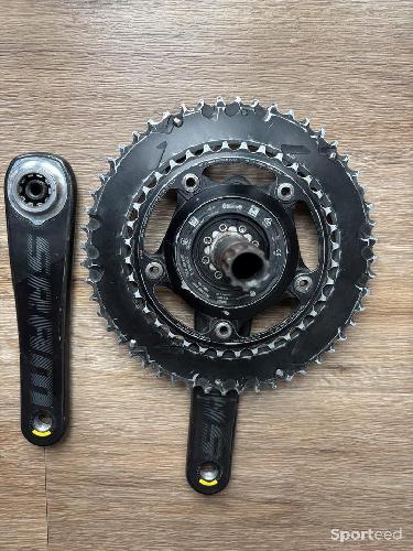 Vélo route - Pédalier SRAM Red QUARQ + 2chaines - photo 6
