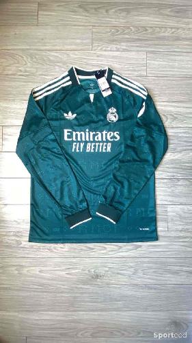 Maillot real vert taille L