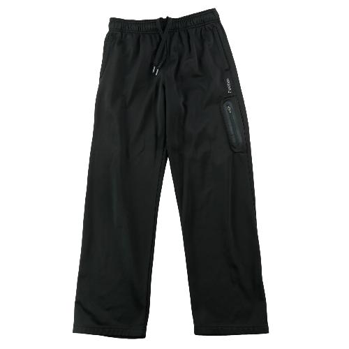 Reebok Poche cuisse zippée Taille élastiquée à cordon Coupe droite Homme Taille M Noir
