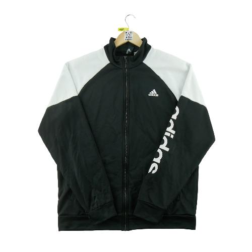 Adidas Veste de survêtements Coupe droite Grand logo manche Logo Performance Homme Taille L