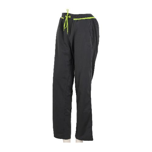 Puma Jogging Llifestyle Coupe droite Cordon vert lime Poches latérales Femme Taille L Noir