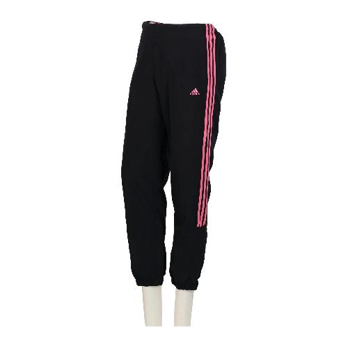 Adidas Jogging 3-Stripes Bandes roses Logo Performance rose Bas resserrés Femme Taille S