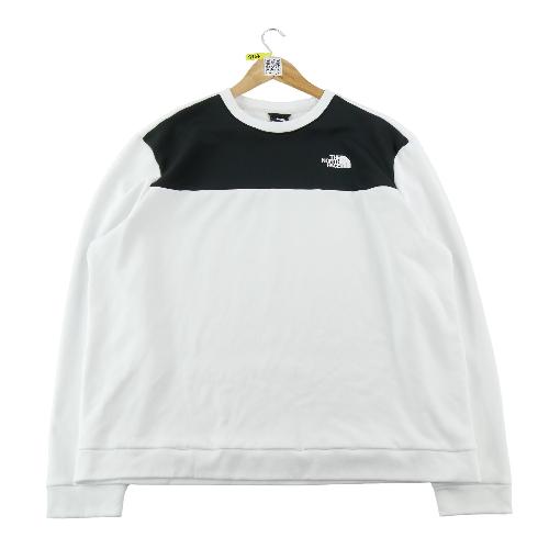 The North Face Sweat Sweathirt color block Col rond Logo poitrine et dos Homme Taille 2XL