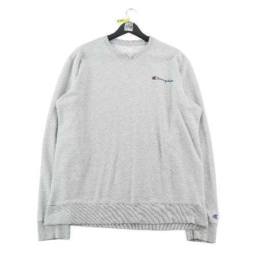 Champion Sweat Crew Sweathirt Script Logo Script brodé Patch C au poignet Homme Taille L