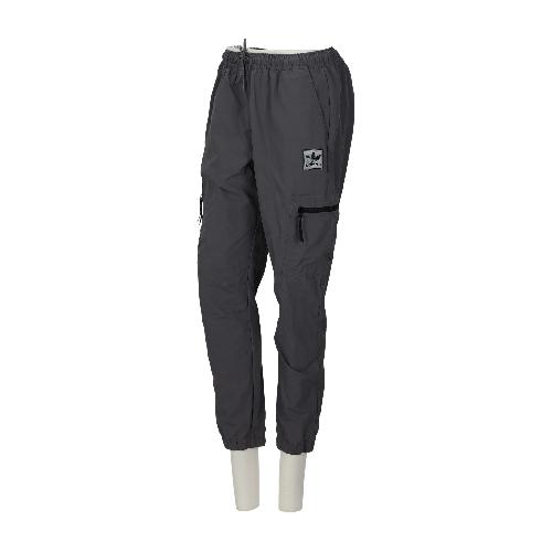 Adidas Pantalon Cargo jogger Trefoil patch Poches zippées Bas resserrés Taille L Homme Gris