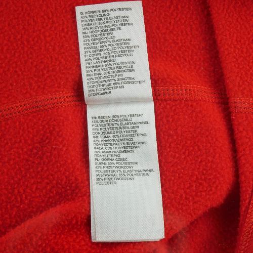 Course à pied trail - The North Face Pull polaire Momentum Thermal 1/2 Zip FlashDry Homme Taille M Rouge - photo 9
