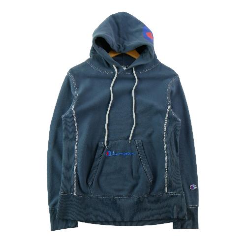 Champion Sweat à capuche Coupe standard Logo C oversize Logo Script brodé Homme Taille M