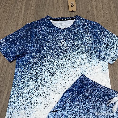 Tennis - Tenue On-Running Tennis : tâche bleu  - photo 6
