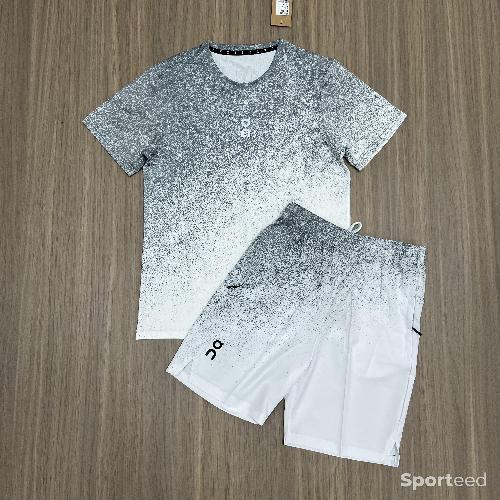 Tenue On-Running Tennis : Gris