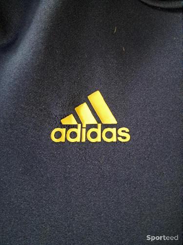 Football - Haut Entraînement Adidas Ajax Amsterdam XS – Sweat Pro Bleu & Rouge BR7131    - photo 6