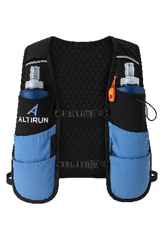 Course à pied trail - Gilet running / trail neuf avec 2 flasques - photo 6