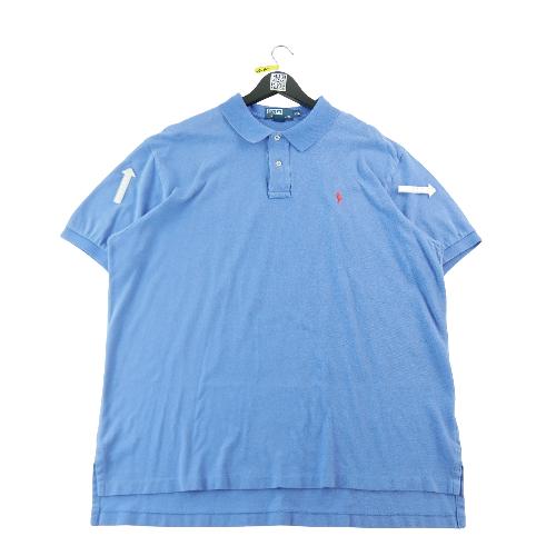 Golf - Polo Ralph Lauren Polo manches courtes Classic Fit Mesh Pony Homme Taille 2XL Bleu clair - photo 9
