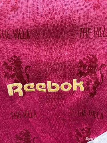 Football - Maillot aston villa vintage  - photo 6