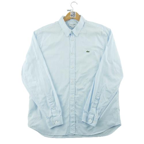 Lacoste Chemise classique Homme Taille L uni Bleu