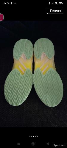 Tennis - Chaussures tennis / padel haut de gamme Clay Asics Solution Speed FF - Taille 39.5 - photo 6