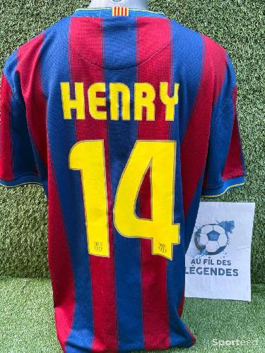 Maillot Henry Barcelone 