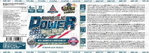 Musculation - ANABOLIC POWER Anabolisant Naturel L-Arginine, Tribulus Terrestris et Maca 90 Capsules - photo 3